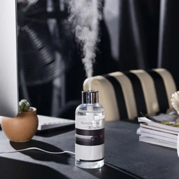 New Bottle Design USB Ultrasonic Humidifier Car Home Office Mini Aroma vehicle Air Purifier Aroma Diffuser Mist Maker Fogger
New Bottle Design USB Ultrasonic Humidifier Car Home Office Mini Aroma vehicle Air Purifier Aroma Diffuser Mist Maker Fogger