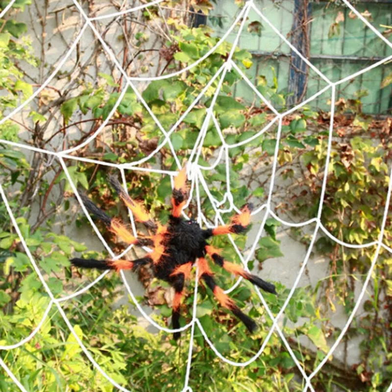 Cosplay&ware 30cm-200cm Super Big Wire Plush Material Spider Realistic Black Horrible Fake Spiders Toy Home Party Halloween Decoration 17 Cosplay&ware 30cm-200cm Super Big Wire Plush Material Spider Realistic Black Horrible Fake Spiders Toy Home Party Halloween Decoration -Cosplayware Store