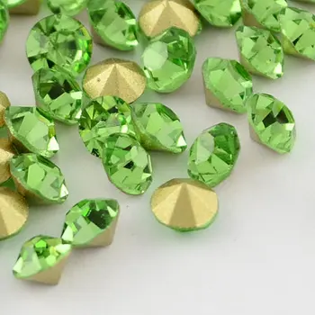 Free Shipping ss16 4mm, 1440Pcs/lot Point Back Rhinestone perirot green Color Point Back Chaton
Free Shipping ss16 4mm, 1440Pcs/lot Point Back Rhinestone perirot green Color Point Back Chaton