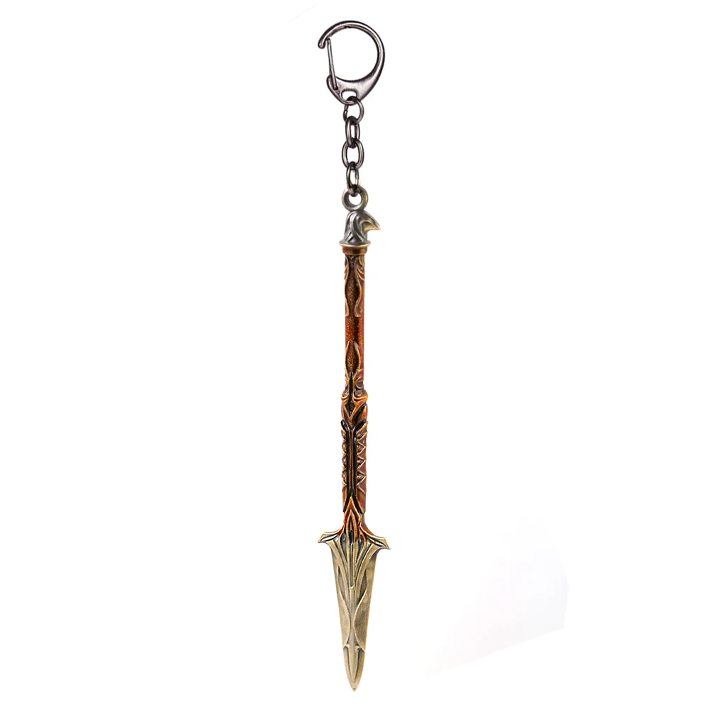 2019 AC Odyssey Keychain Metal Spear of Leonidas Key Ring AS Key Chain for Men Chaveiro Game Jewelry
2019 AC Odyssey Keychain Metal Spear of Leonidas Key Ring AS Key Chain for Men Chaveiro Game Jewelry