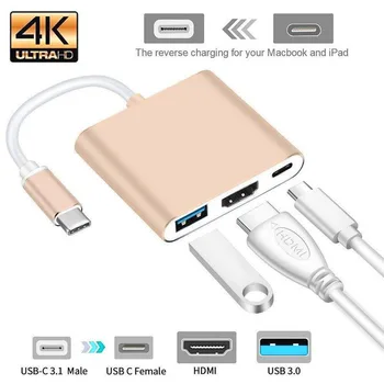 10pcs Type C To HDMI USB 3.0 Charging Adapter Converter USB-C 3.1 Hub Adapter for Mac Air Pro Huawei P30 Pro Samsung S10 Plus 
10pcs Type C To HDMI USB 3.0 Charging Adapter Converter USB-C 3.1 Hub Adapter for Mac Air Pro Huawei P30 Pro Samsung S10 Plus