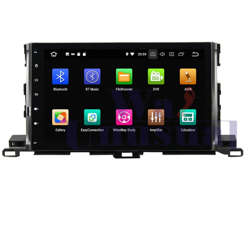2 din android For Toyota Highlander 2016