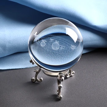 6CM Laser Engraved Solar System Ball 3D Miniature Planets Model Sphere Glass Globe Ornament Home Decor Gift for Astrophile
6CM Laser Engraved Solar System Ball 3D Miniature Planets Model Sphere Glass Globe Ornament Home Decor Gift for Astrophile