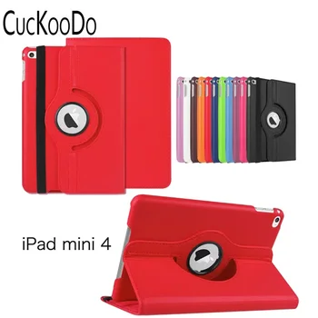 CucKooDo 200Pcs/lot For iPad mini 4,PU Leather 360 Rotating Stand Smart Case Cover for Apple New iPad Mini 4 Released on 2015
CucKooDo 200Pcs/lot For iPad mini 4,PU Leather 360 Rotating Stand Smart Case Cover for Apple New iPad Mini 4 Released on 2015