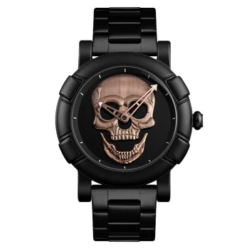 Men's Watches brand luxury Waterproof Analog Military create skull Stainless Steel Clock Male Quartz Wristwatch reloj hombre
Men's Watches brand luxury Waterproof Analog Military create skull Stainless Steel Clock Male Quartz Wristwatch reloj hombre