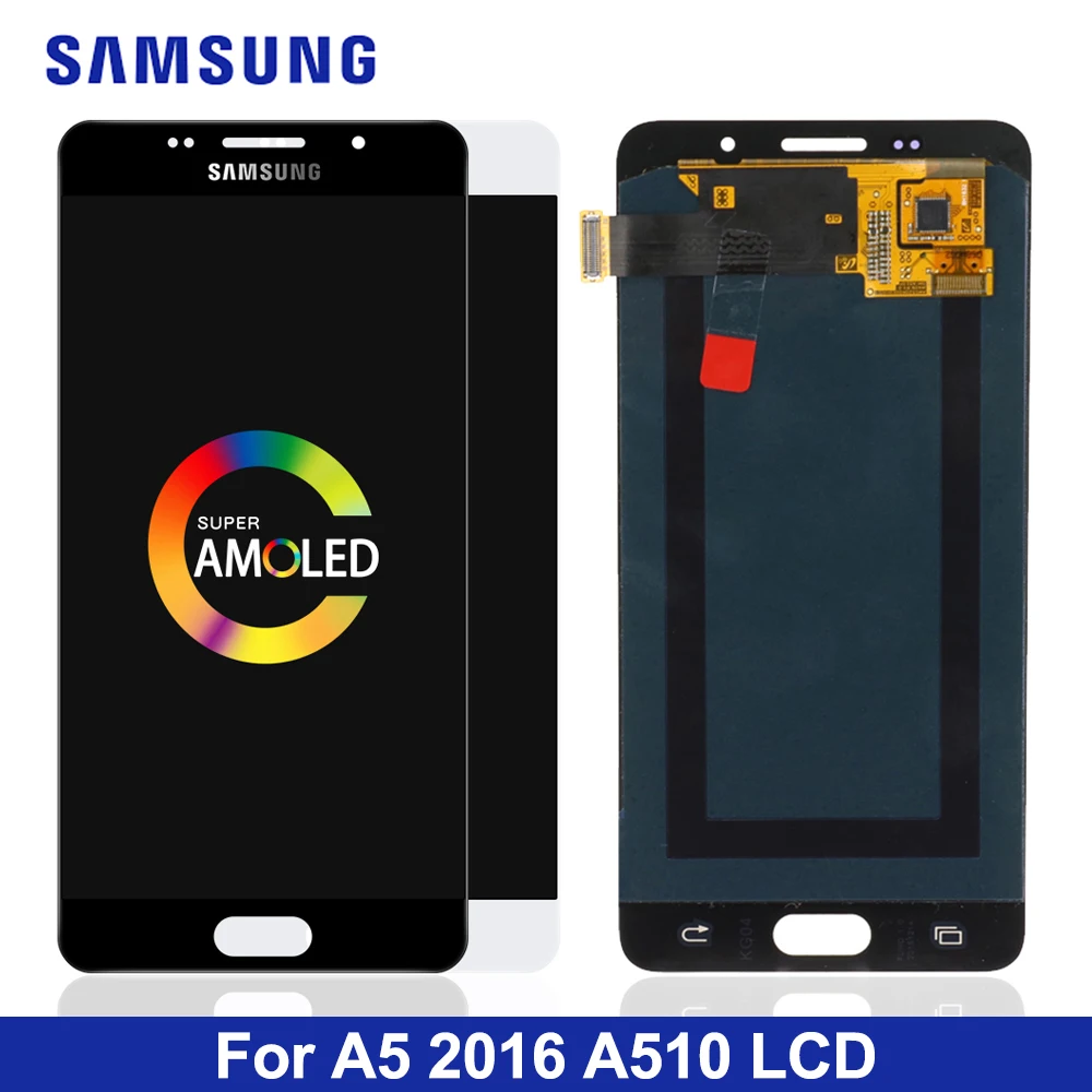 Original 5.2'' Super AMOLED LCD for Samsung Galaxy A5 2016 A510F A510M A510FD A510Y LCD Display Touch Screen Digitizer Assembly
Original 5.2'' Super AMOLED LCD for Samsung Galaxy A5 2016 A510F A510M A510FD A510Y LCD Display Touch Screen Digitizer Assembly