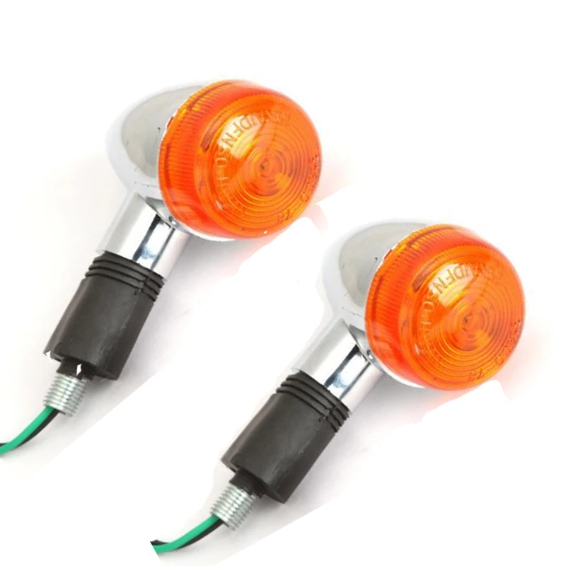 2PCS 12V Motorcycle Amber Bullet Turn Signals Indicator Lamp Lights Bike For Honda Shadow CB GS V-Star XS KZ Z1000 Cafe Racer
2PCS 12V Motorcycle Amber Bullet Turn Signals Indicator Lamp Lights Bike For Honda Shadow CB GS V-Star XS KZ Z1000 Cafe Racer