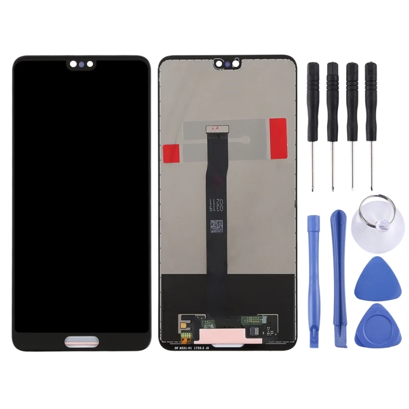 High Quality LCD Screen and Digitizer Full Assembly Lcd Replacement Glass for Huawei P20 With Tool
High Quality LCD Screen and Digitizer Full Assembly Lcd Replacement Glass for Huawei P20 With Tool