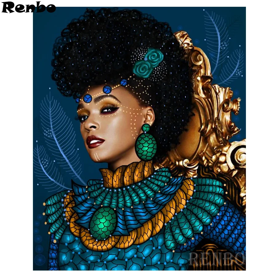 DIY 5D Diamond Painting Cross Stitch African woman Portrait Diamond Mosaic Diamond Embroidery icons,Full,DIY Beads 3d Picture
DIY 5D Diamond Painting Cross Stitch African woman Portrait Diamond Mosaic Diamond Embroidery icons,Full,DIY Beads 3d Picture
