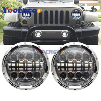 2pcs 7" 80W Headlight Led Work Light Bar DRL Daytime Running Light Streamer Flow Amber Turn Signal for Jeep Wrangler JK LJ TJ
2pcs 7" 80W Headlight Led Work Light Bar DRL Daytime Running Light Streamer Flow Amber Turn Signal for Jeep Wrangler JK LJ TJ