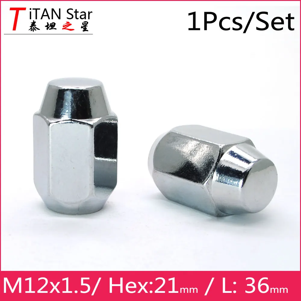 1PC M12x1.50 1.5 Alloy Wheels Rims Lug Nuts hexagon Hex 21mm For Mazda KIA Hyundai Toyota Mitsubishi SUV MPV 112136-07
1PC M12x1.50 1.5 Alloy Wheels Rims Lug Nuts hexagon Hex 21mm For Mazda KIA Hyundai Toyota Mitsubishi SUV MPV 112136-07