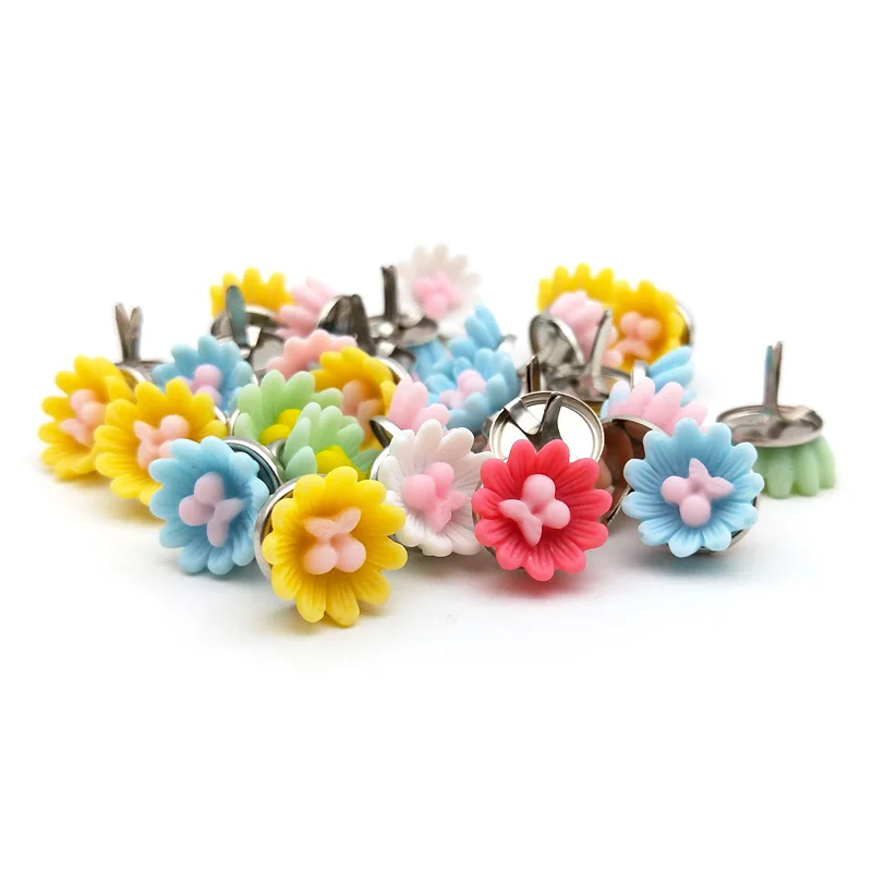 20pcs 14mm Cute Flowers Metal Brads Crafts Scrapbooking Diy Photo Album Decoration Supplies Embellishment Brads Accessories
20pcs 14mm Cute Flowers Metal Brads Crafts Scrapbooking Diy Photo Album Decoration Supplies Embellishment Brads Accessories