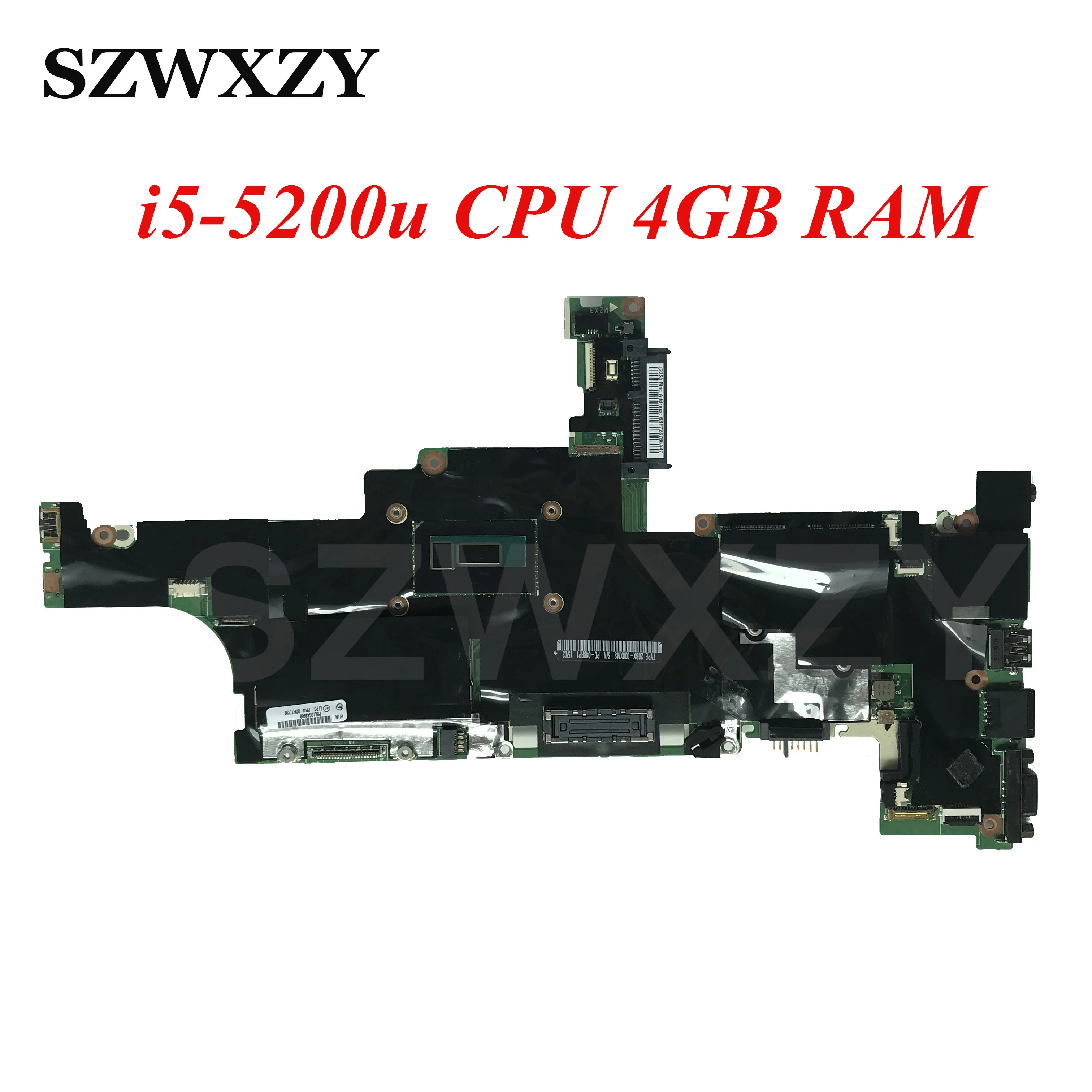 For Lenovo T450s Laptop Motherboard AIMT1 NM-A301 00HT736 i5-5200u CPU 4GB RAM MainBoard Full Tested Free Shipping
For Lenovo T450s Laptop Motherboard AIMT1 NM-A301 00HT736 i5-5200u CPU 4GB RAM MainBoard Full Tested Free Shipping