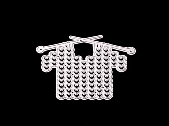 Metal knitting love sweater cutting dies Stencils for DIY Scrapbooking photo album Decorative Embossing DIY Paper Cards
Metal knitting love sweater cutting dies Stencils for DIY Scrapbooking photo album Decorative Embossing DIY Paper Cards