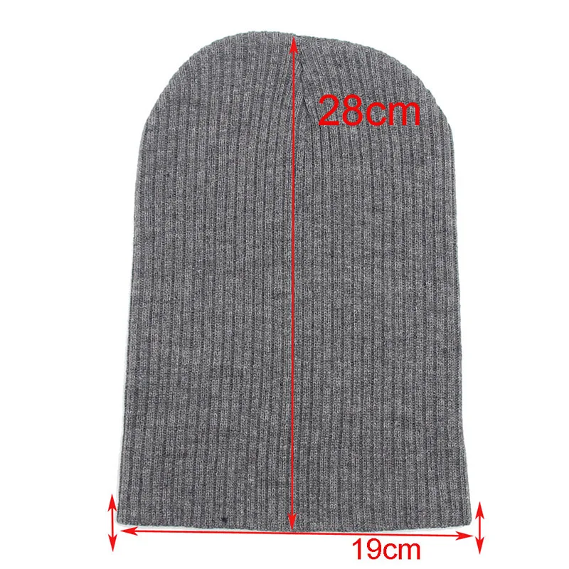 Autumn Winter Skullies Beanie Kintted Cap Women Men Solid Color Outdoor Warm Wool Hat Fashion Unisex Striped Knit Hats CP0270 (6)