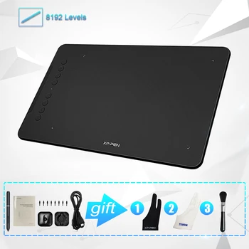 XP-Pen Deco 01 Digital Graphics Drawing Tablet with Battery-free Stylus and 8 shortcut keys 8192 levels pressure 2 PCS Glove
XP-Pen Deco 01 Digital Graphics Drawing Tablet with Battery-free Stylus and 8 shortcut keys 8192 levels pressure 2 PCS Glove