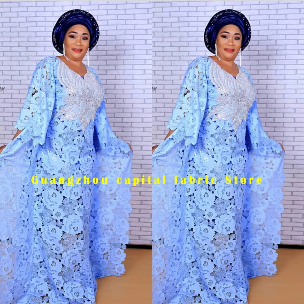 5 yards / wholesale new sky blue, yellow water-soluble lace, used for sewing best quality African avocado milk wedding lace fabr
5 yards / wholesale new sky blue, yellow water-soluble lace, used for sewing best quality African avocado milk wedding lace fabr
