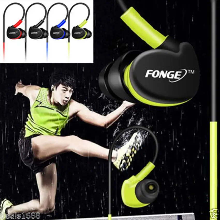 FONGE S500 Stereo Earphone Sport Running Headphones Waterproof HIFI Bass Headset with Mic for Xiaomi Huawei Fone de ouvido
FONGE S500 Stereo Earphone Sport Running Headphones Waterproof HIFI Bass Headset with Mic for Xiaomi Huawei Fone de ouvido