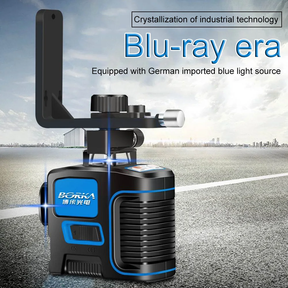 3D Blue Laser Levels Self Leveling 360 12/8 Lines Horizontal and Vertical Cross Super Powerful Green Laser Beam Line
3D Blue Laser Levels Self Leveling 360 12/8 Lines Horizontal and Vertical Cross Super Powerful Green Laser Beam Line