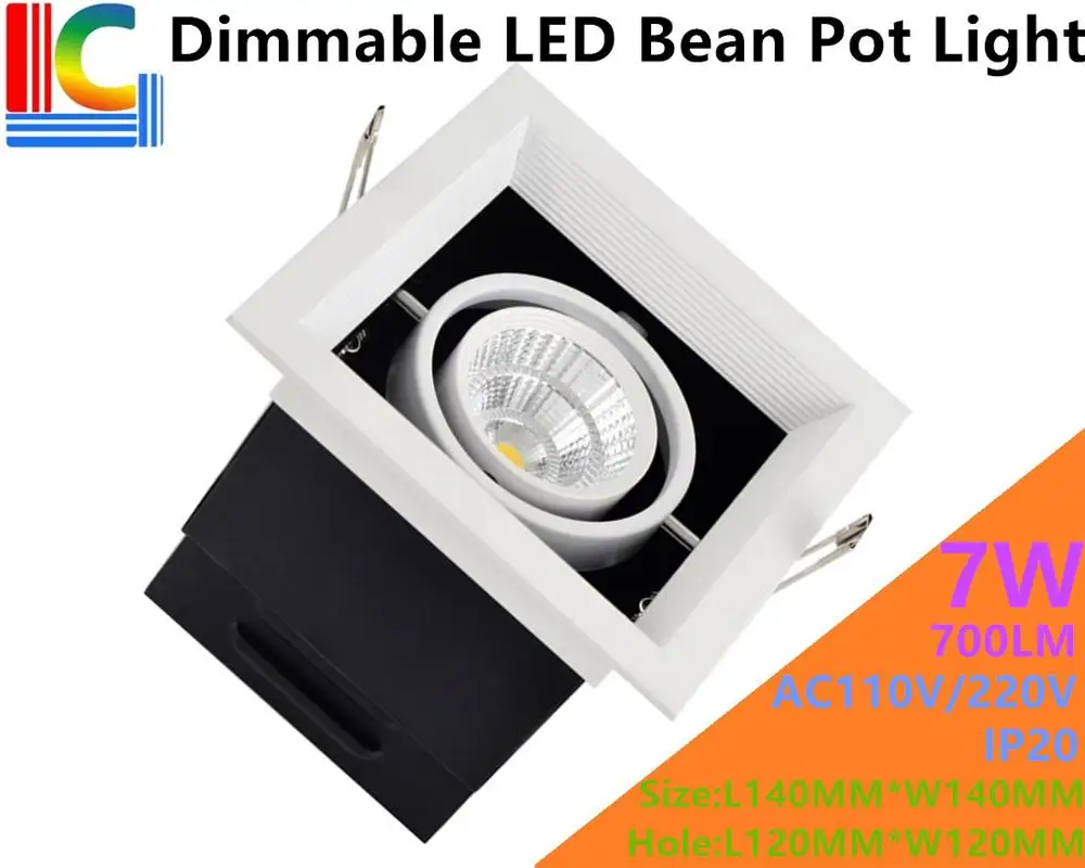 Dimmable 7W LED Bean Pot Light LED Grille Lamp Highlighted 110V 220V LED Bean Gallbladder Lamp CE 700LM Home Lighting 4PCs/Lot
Dimmable 7W LED Bean Pot Light LED Grille Lamp Highlighted 110V 220V LED Bean Gallbladder Lamp CE 700LM Home Lighting 4PCs/Lot