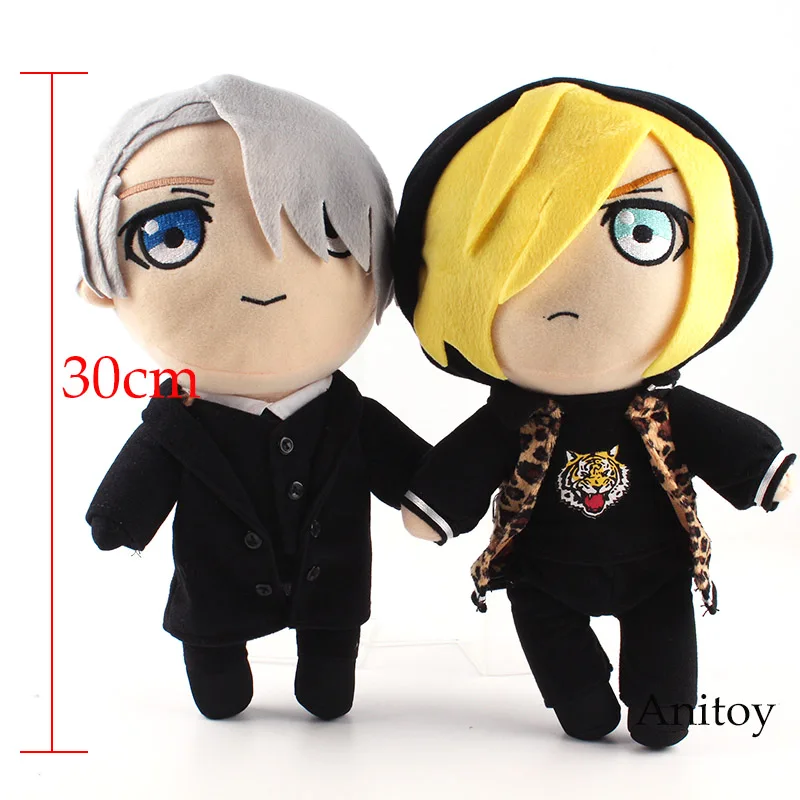 Cartoon Yuri on ice Katsuki Pulisetty Victor Nikiforov Kawaii Stuffed Doll Plush Toy 30cm 2pcs/set
Cartoon Yuri on ice Katsuki Pulisetty Victor Nikiforov Kawaii Stuffed Doll Plush Toy 30cm 2pcs/set