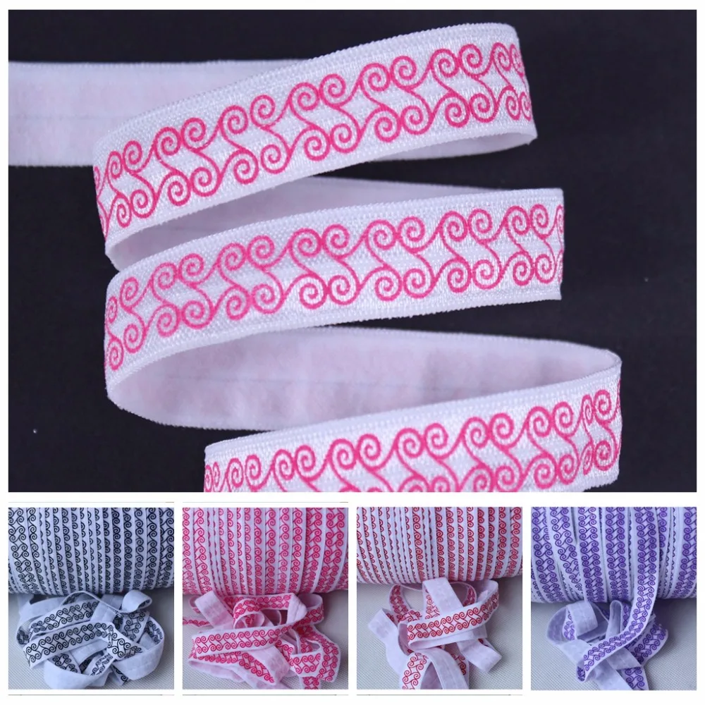 4 colors Wholesale 5/8"1.5cm swirls ink printed foe 5/8 inch print foe elastic 50yards per lot
4 colors Wholesale 5/8"1.5cm swirls ink printed foe 5/8 inch print foe elastic 50yards per lot