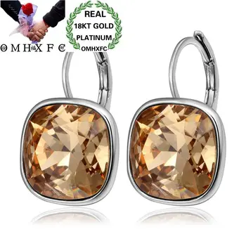 OMHXFC Wholesale European Fashion Woman Girl Party Birthday Wedding Gift Square AAA Zircon 18KT White Gold Drop Earrings EH189
OMHXFC Wholesale European Fashion Woman Girl Party Birthday Wedding Gift Square AAA Zircon 18KT White Gold Drop Earrings EH189
