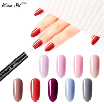 Beau Gel One Step Gel Polish Pen 9 Colors Nail Gel Polish Hybrid Nail Art Gel Varnish Easy To Use No Need Top Base Coat Lacquer
Beau Gel One Step Gel Polish Pen 9 Colors Nail Gel Polish Hybrid Nail Art Gel Varnish Easy To Use No Need Top Base Coat Lacquer