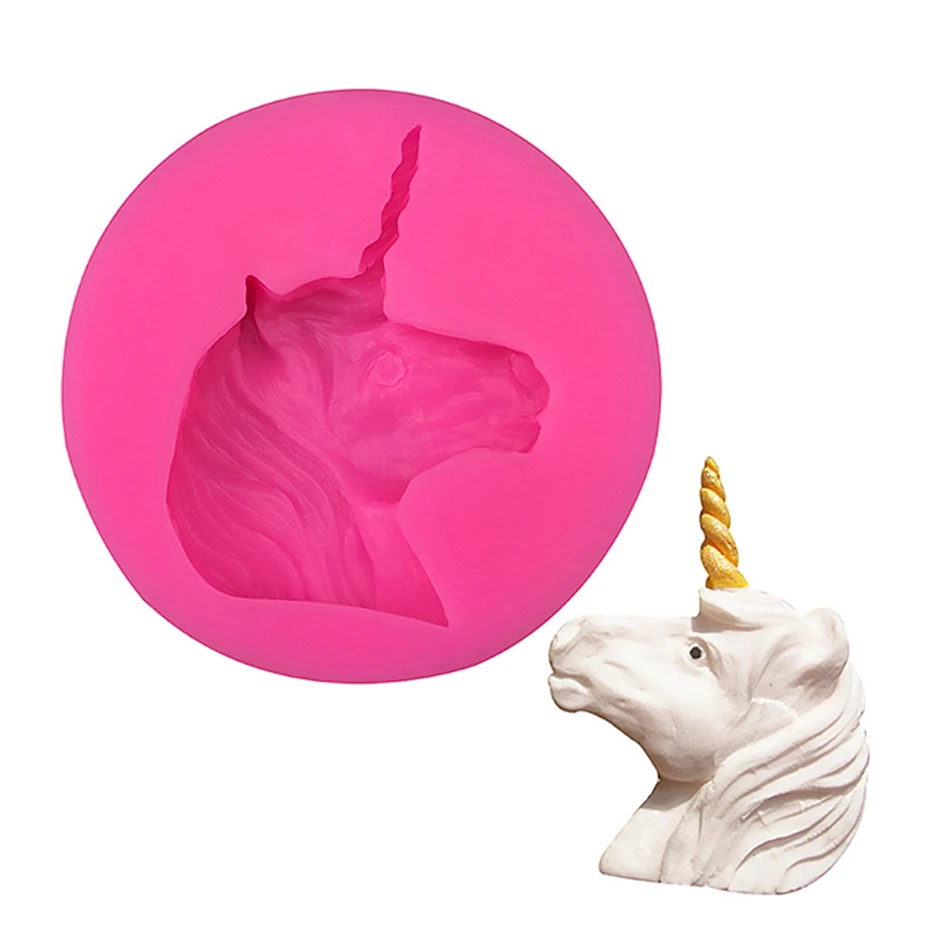 TTLIFE 3D Unicorn Head Silicone Mold Fondant Candy Chocolate Fimo Clay Mould Kitchen Baking Sugarcraft Cake Decorating DIY Tools
TTLIFE 3D Unicorn Head Silicone Mold Fondant Candy Chocolate Fimo Clay Mould Kitchen Baking Sugarcraft Cake Decorating DIY Tools