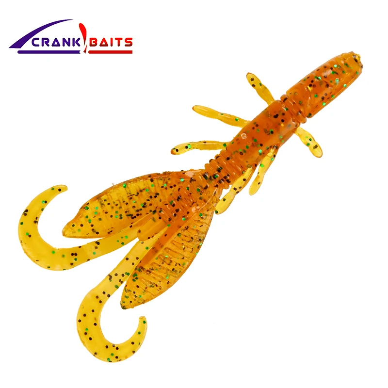 CRANK BAITS 12Pcs/lot Soft Bait Fishing Lure quality lures 6cm 1.2g Soft Garnelen Silicone Artificial Lobster Bait Tackle YB79
CRANK BAITS 12Pcs/lot Soft Bait Fishing Lure quality lures 6cm 1.2g Soft Garnelen Silicone Artificial Lobster Bait Tackle YB79