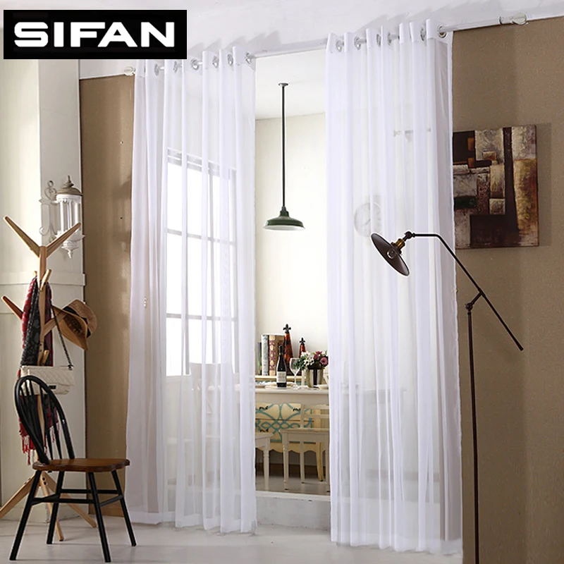 Cheap Curtains Solid White Tulle Modern Curtains for Living Room Translucidus Curtains Window Sheer for the Bedroom Custom Made
Cheap Curtains Solid White Tulle Modern Curtains for Living Room Translucidus Curtains Window Sheer for the Bedroom Custom Made