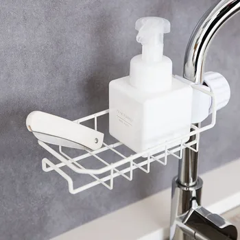 Stainless Steel Sink Hanging Punch Faucet Storage Bathroom Hollow Out Shelves Free Kitchen Drain Storage Rack Organizer
Stainless Steel Sink Hanging Punch Faucet Storage Bathroom Hollow Out Shelves Free Kitchen Drain Storage Rack Organizer