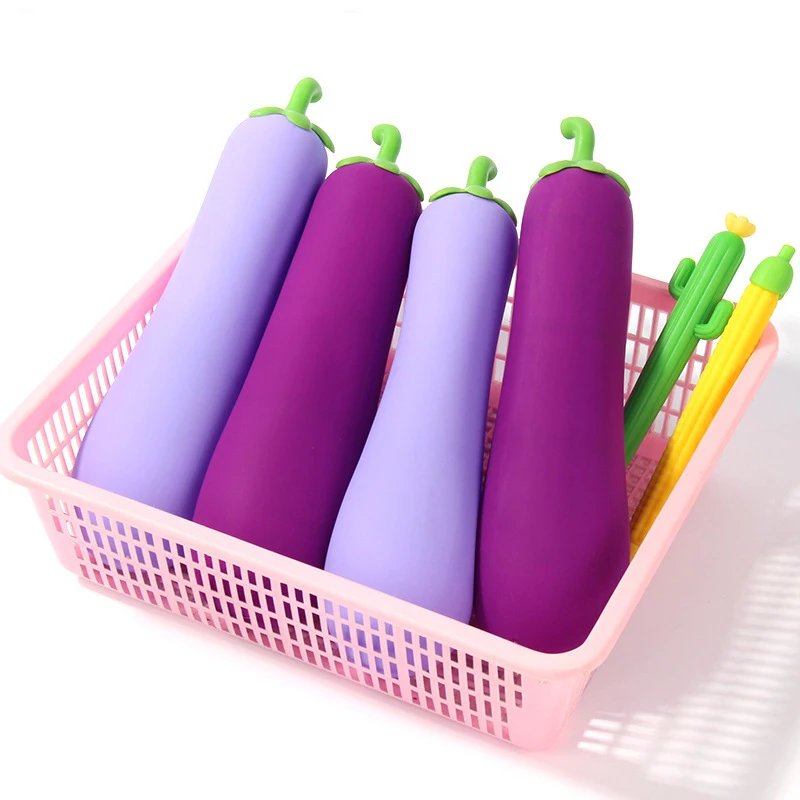 Creative Kawaii Silicone Eggplant Purple Pencil Case Cute Stationery Storage Pouch Pen Bag for Girls Boys School Office Supplies
Creative Kawaii Silicone Eggplant Purple Pencil Case Cute Stationery Storage Pouch Pen Bag for Girls Boys School Office Supplies