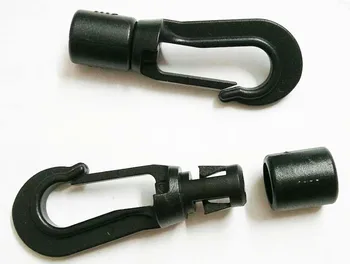 50pcs/lot Black plastic spring snap clip hooks 360 degrees rotatry carabiner swivel paracord bungee shock cords in 5mm 8mm
50pcs/lot Black plastic spring snap clip hooks 360 degrees rotatry carabiner swivel paracord bungee shock cords in 5mm 8mm