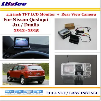 Liislee For Nissan Qashqai J11 / Dualis 2012~2015 Car Backup Rear Camera + 4.3" TFT LCD Monitor = 2 in 1 Rearview Parking System
Liislee For Nissan Qashqai J11 / Dualis 2012~2015 Car Backup Rear Camera + 4.3" TFT LCD Monitor = 2 in 1 Rearview Parking System