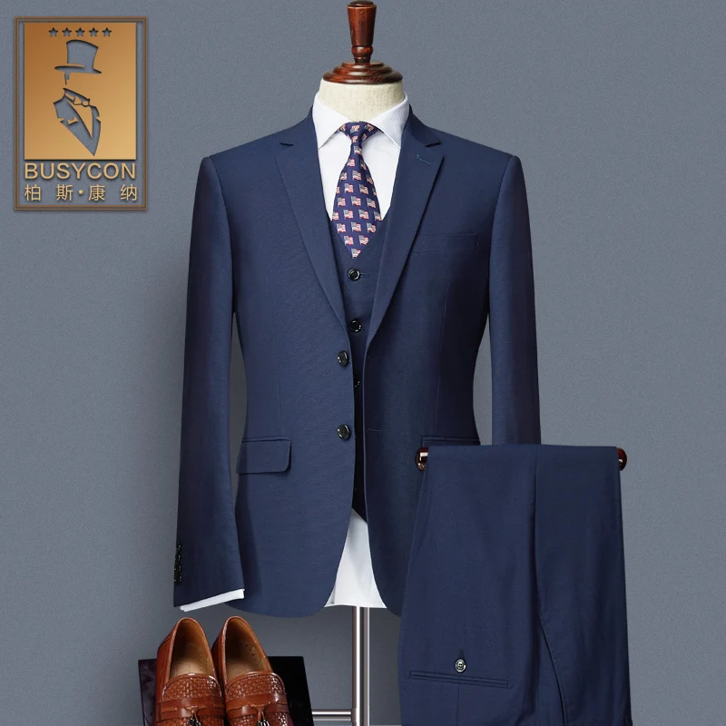 blue men suit business tuxedos slim fit costume mariage homme anzug herren (Jacket+Vest+Pants)
blue men suit business tuxedos slim fit costume mariage homme anzug herren (Jacket+Vest+Pants)
