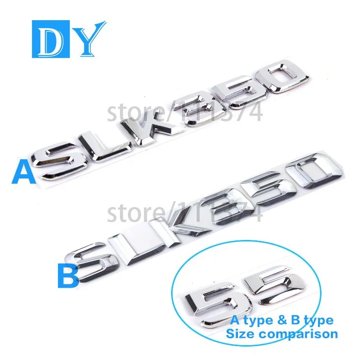 Auto parts High Grade 3D ABS Material SLK 350 Letter Car Refitting Rear Trunk Emblem Decal Badge Number Sticker For Benz SLK350
Auto parts High Grade 3D ABS Material SLK 350 Letter Car Refitting Rear Trunk Emblem Decal Badge Number Sticker For Benz SLK350