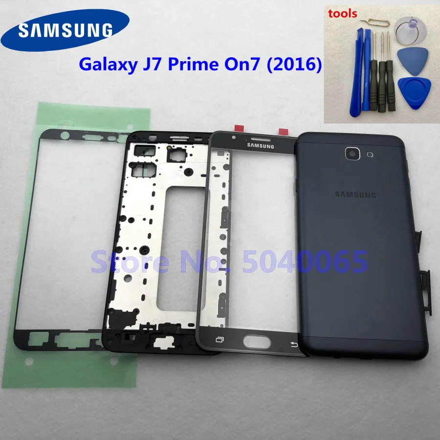 Full Housing Case Cover LCD panel For Samsung Galaxy J7 Prime On7 2016 G610 G610F Middle Frame Back Cover G6100 Front Glass tool
Full Housing Case Cover LCD panel For Samsung Galaxy J7 Prime On7 2016 G610 G610F Middle Frame Back Cover G6100 Front Glass tool