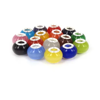 Free Shipping 100pcs Mix Color Cat's Eye Large Hole Beads & Silver Color Core Fit Pandora Style European Bracelet Making
Free Shipping 100pcs Mix Color Cat's Eye Large Hole Beads & Silver Color Core Fit Pandora Style European Bracelet Making