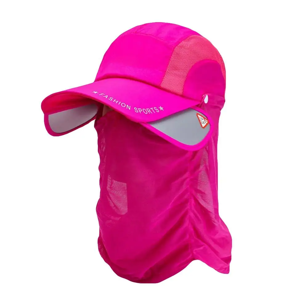 Outdoor Sport Hiking Visor Hat UV Protection Face Neck Cover Fishing Sun Protect Baseball Cap With Detachable Face Mask
Outdoor Sport Hiking Visor Hat UV Protection Face Neck Cover Fishing Sun Protect Baseball Cap With Detachable Face Mask