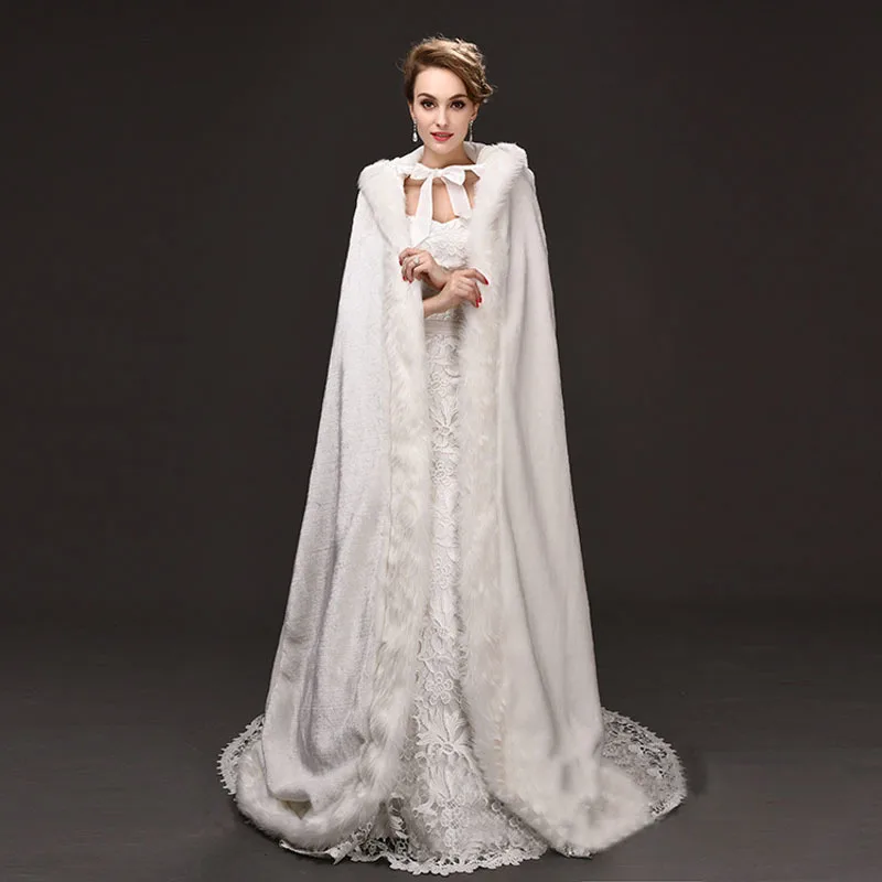 New Arrival Elegant Bridal Cloaks Warm Bridal Cape Winter Fur Coat Wholesale Women Wedding Bolero Jacket Wedding Coat In Stock
New Arrival Elegant Bridal Cloaks Warm Bridal Cape Winter Fur Coat Wholesale Women Wedding Bolero Jacket Wedding Coat In Stock