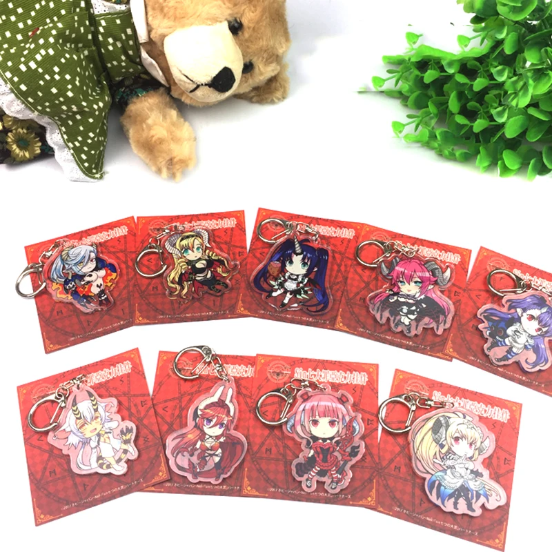 1pcs 1pcs Anime Keychian The Seven Deadly Sins Leviathan Envy Lucifer Arrogance Keyrings Doubleside Print Portachiavi Llaveros
1pcs 1pcs Anime Keychian The Seven Deadly Sins Leviathan Envy Lucifer Arrogance Keyrings Doubleside Print Portachiavi Llaveros