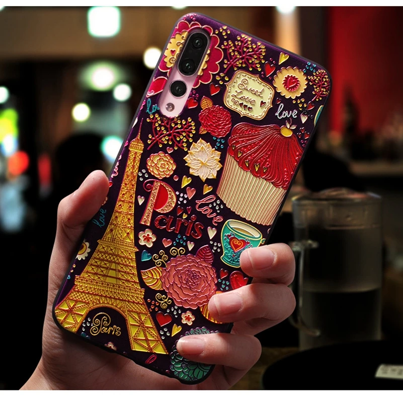 3D Relief Cartoon Silicone Phone Case For Huawei P20 Lite Eiffel Tower Luxury Emboss Phone Case For Huawei P9 P10 Lite P20 Pro
3D Relief Cartoon Silicone Phone Case For Huawei P20 Lite Eiffel Tower Luxury Emboss Phone Case For Huawei P9 P10 Lite P20 Pro