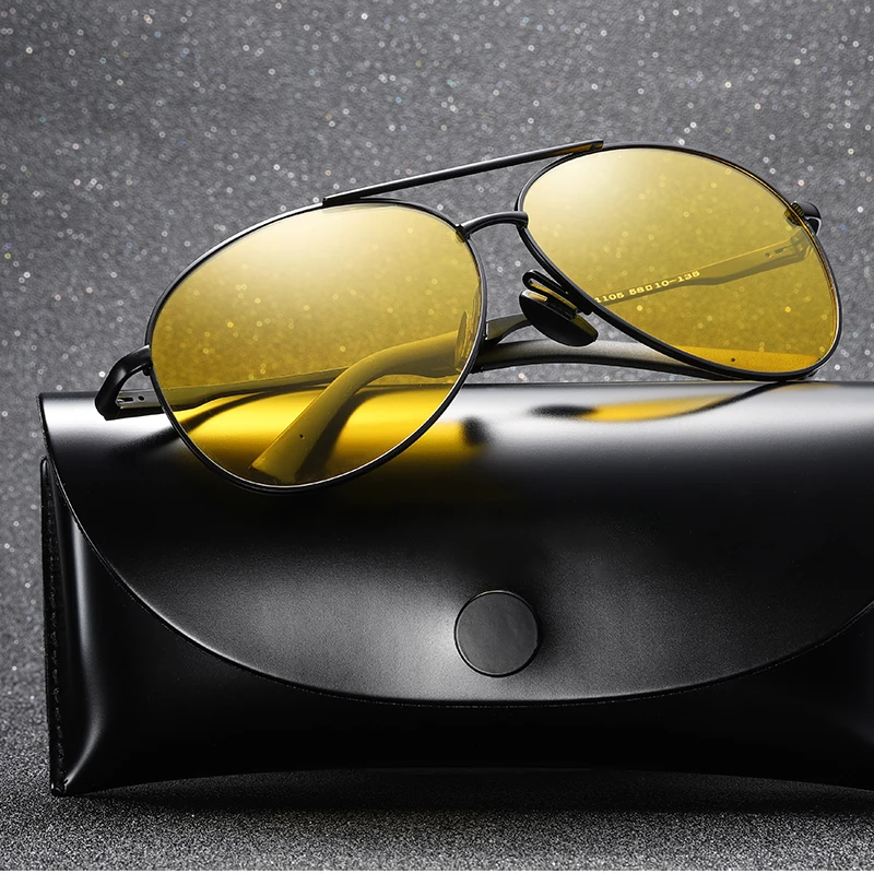 Night Vision Sunglasses Men Polarized Anti-Glare Lens Yellow Sunglasses Driving Goggles For Car anti-high beam light Z1105
Night Vision Sunglasses Men Polarized Anti-Glare Lens Yellow Sunglasses Driving Goggles For Car anti-high beam light Z1105