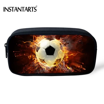 INSTANTARTS Cool 3D Fire Soccerly/Foot Ball Print Boys Pencil Case Kids Large Capacity Students Pencil Bags Pouch Cosmetic Cases
INSTANTARTS Cool 3D Fire Soccerly/Foot Ball Print Boys Pencil Case Kids Large Capacity Students Pencil Bags Pouch Cosmetic Cases
