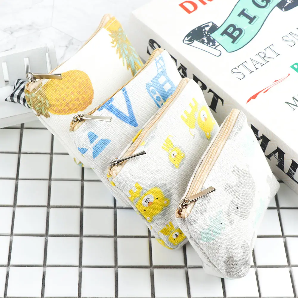 1pcs Cute Cartoon Pattern Canvas Coin Purses Key Storage Earphone Card Zipper Zero Wallet Child Girl Boy Women Purse 
1pcs Cute Cartoon Pattern Canvas Coin Purses Key Storage Earphone Card Zipper Zero Wallet Child Girl Boy Women Purse
