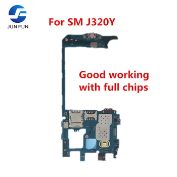 JUN FUN Used Motherboard For Samsung Galaxy J3 J320Y Unlocked Mainboard With Full Chips Android OS Logic board
JUN FUN Used Motherboard For Samsung Galaxy J3 J320Y Unlocked Mainboard With Full Chips Android OS Logic board