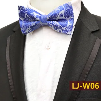 Blue Classic Paisley Bowties Mens Wedding Party Bow Ties Silk Butterfly Cravat Men Bow Tie Adjustable Business Bowties
Blue Classic Paisley Bowties Mens Wedding Party Bow Ties Silk Butterfly Cravat Men Bow Tie Adjustable Business Bowties