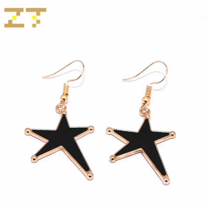 2019 New Hot Sale Exaggerated Earrings Black White Irregular Pentagram Star Shape Dangle Drop Earrings for Women Jewelry Brincos
2019 New Hot Sale Exaggerated Earrings Black White Irregular Pentagram Star Shape Dangle Drop Earrings for Women Jewelry Brincos