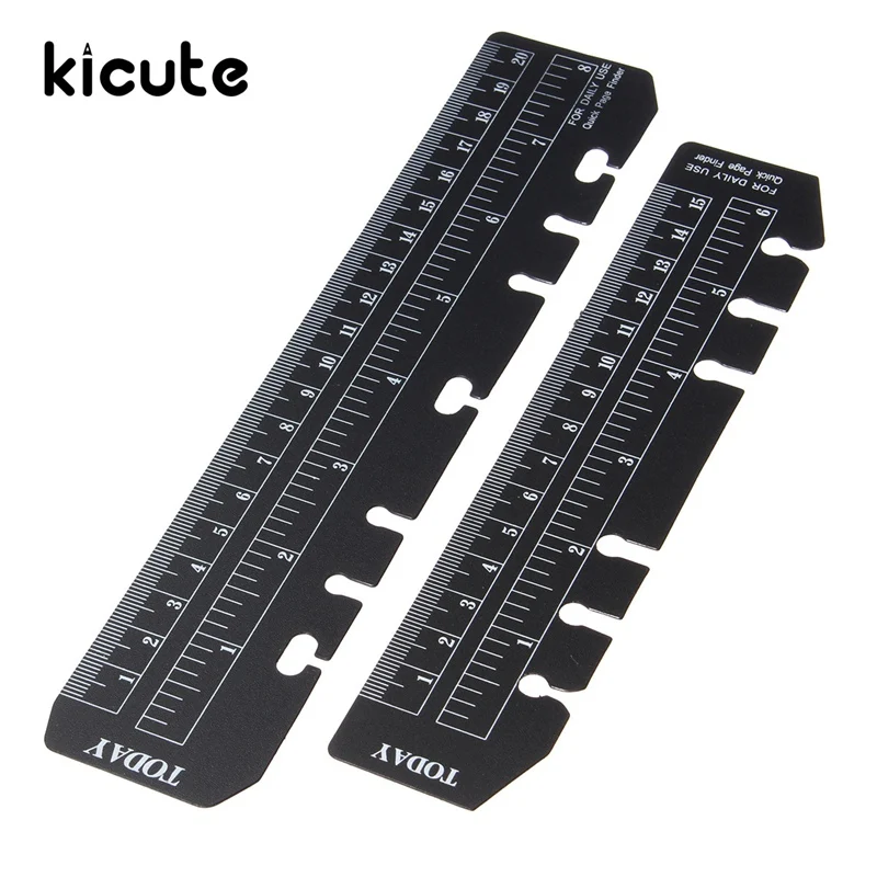 Kicute Black A5 A6 6/7 Holes Spiral Planner Accessory Ruler Drawing Supply Binder Notebook Inner Ruler Office School Stationery
Kicute Black A5 A6 6/7 Holes Spiral Planner Accessory Ruler Drawing Supply Binder Notebook Inner Ruler Office School Stationery